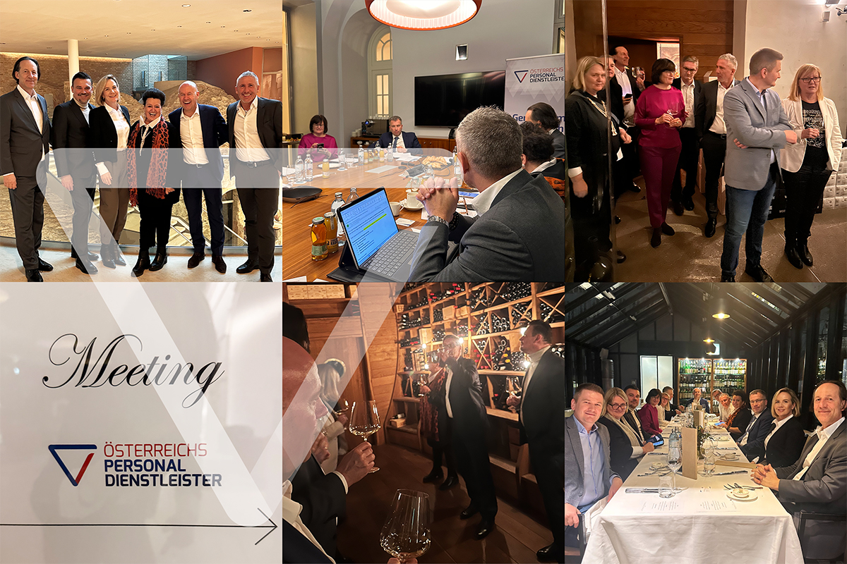 Strategiemeeting von AMS und &Ouml;PDL im Palais Coburg Wien mit anschlie&szlig;endem Networking